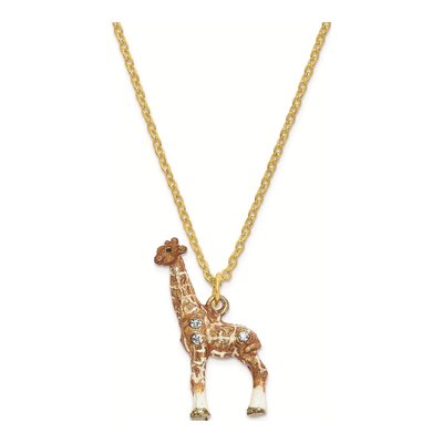 Giraffe Trinket Box with 18" Necklace – view 3