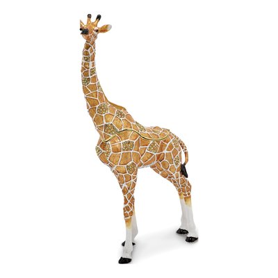 Giraffe Trinket Box with 18" Necklace