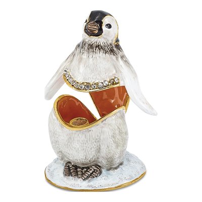 PEEPS Baby Penguin Trinket Box & 18" Necklace – view 2