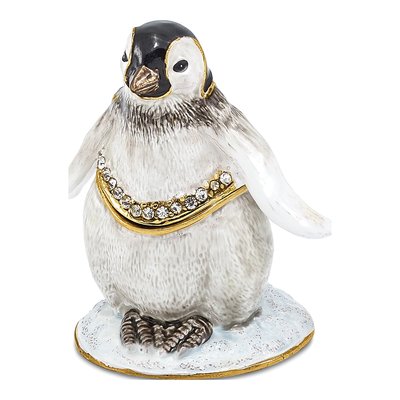 PEEPS Baby Penguin Trinket Box & 18" Necklace