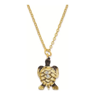 Sea Turtle Trinket Box with 18" Necklace – view 3