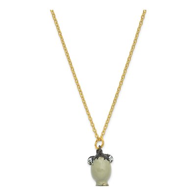 Eggbert Turtle Trinket Box & 18" Necklace Set – view 3
