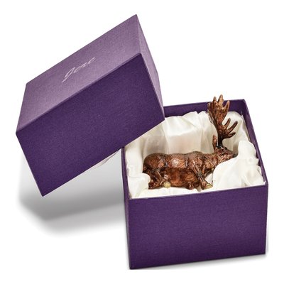 Pewter Moose Trinket Box with 18" Necklace – view 6