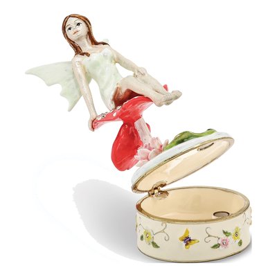 DEVON Pixie Trinket Box & 18" Necklace Set – view 2