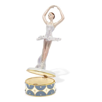 Ballerina Trinket Box with 18" Necklace – view 2