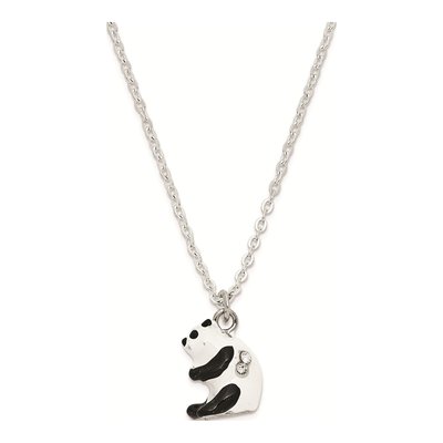 Crystal Panda Trinket Box with 18" Necklace – view 3