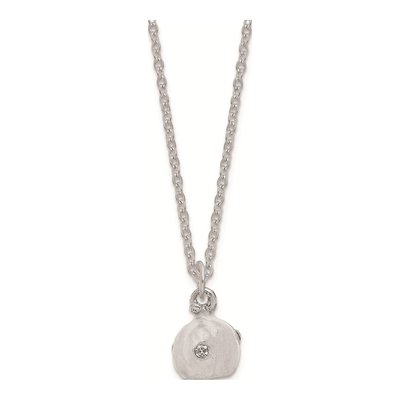 Pewter Bejeweled Pumpkin Coach Trinket Box & Necklace – view 4