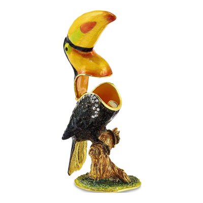 Toucan Trinket Box & 18" Necklace – view 2