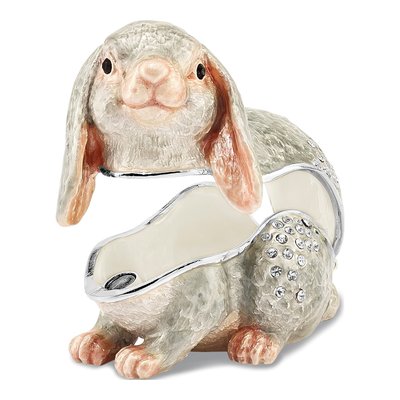 Phoebe Bunny Trinket Box & Necklace Set – view 2
