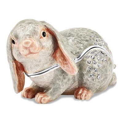 Phoebe Bunny Trinket Box & Necklace Set