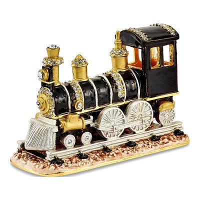 AXEL Steam Engine Trinket Box with Necklace