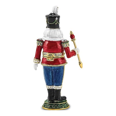 Bejeweled Toy Soldier Trinket Box & Necklace – view 5