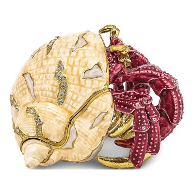 Hermit Crab Trinket Box with Necklace – view 3