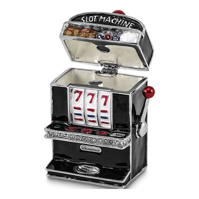 Lucky 7 Slot Machine Trinket Box & Necklace Set – view 2