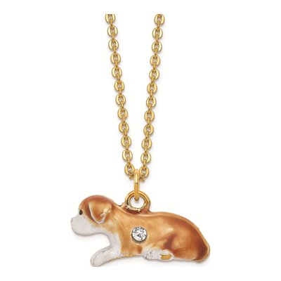 Bassett Hound Trinket Box with Matching Necklace – view 4