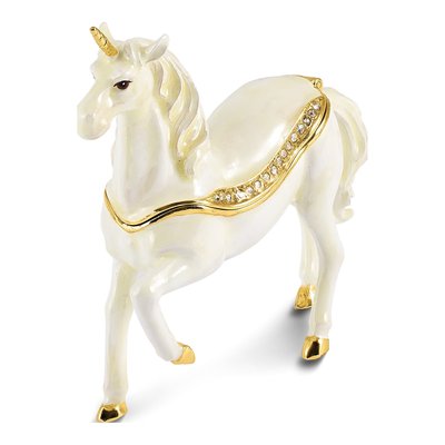 Enchanted Unicorn Trinket Box & Necklace