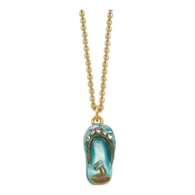 Sandal Trinket Box & 18" Necklace – view 4