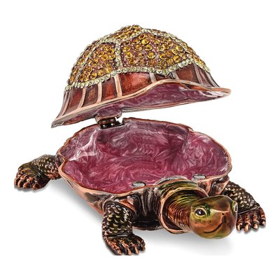 Tortoise Trinket Box & Necklace Gift Set – view 2