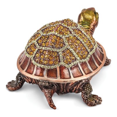 Tortoise Trinket Box & Necklace Gift Set – view 5