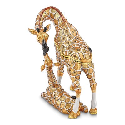 Jasmin & Jasper Giraffe Trinket Box with Necklace – view 3
