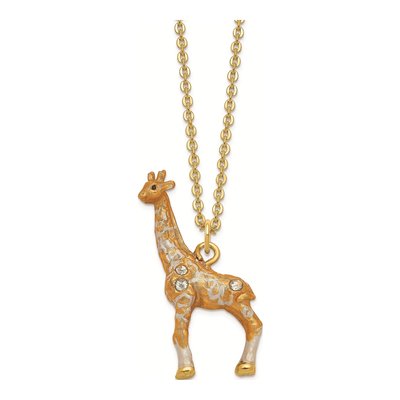 Jasmin & Jasper Giraffe Trinket Box with Necklace – view 4