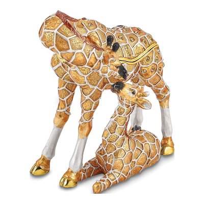Jasmin & Jasper Giraffe Trinket Box with Necklace – view 5