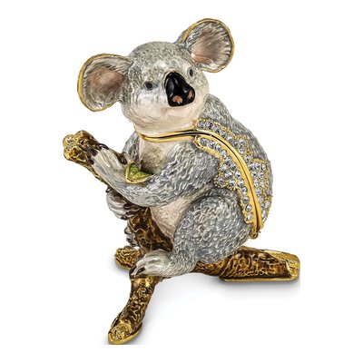 Koala Trinket Box with Matching Necklace