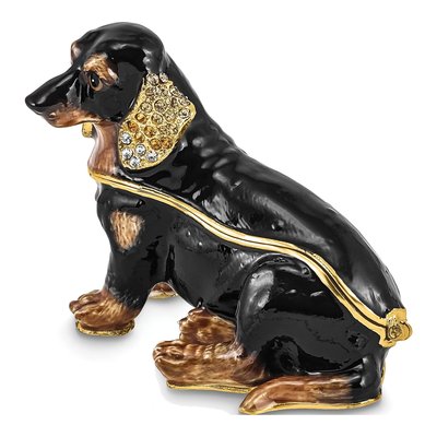 Dachshund Trinket Box with 18" Necklace – view 3