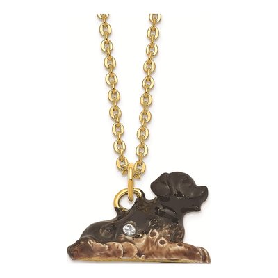 Dachshund Trinket Box with 18" Necklace – view 4
