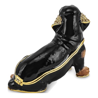 Dachshund Trinket Box with 18" Necklace – view 5
