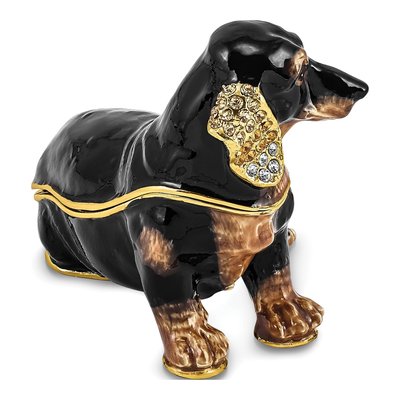 Dachshund Trinket Box with 18" Necklace – view 6