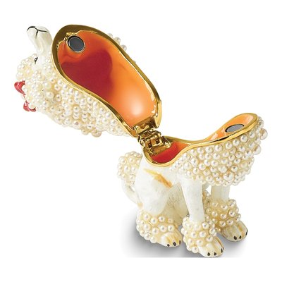 Poodle Trinket Box with 18" Necklace – view 2
