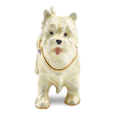 Westie Trinket Box with Matching 18" Necklace – view 7