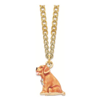 Golden Retriever Trinket Box & Necklace – view 4