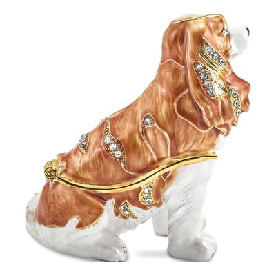 Cavalier King Charles Spaniel Trinket Box & Necklace – view 6