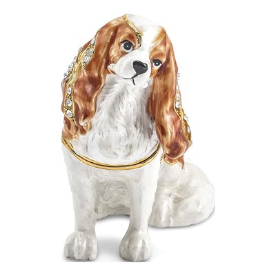 Cavalier King Charles Spaniel Trinket Box & Necklace – view 7