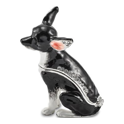 Chihuahua Trinket Box with Necklace – view 3