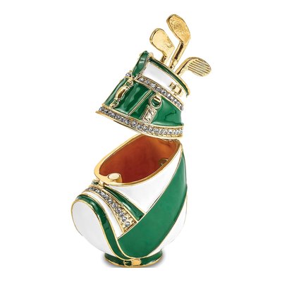 Golf Bag Trinket Box & 18" Necklace Gift Set – view 2