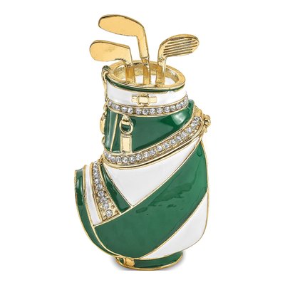 Golf Bag Trinket Box & 18" Necklace Gift Set – view 3