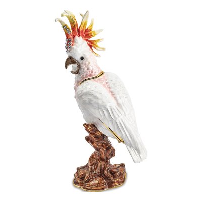 Carmen Cockatoo Trinket Box with 18" Necklace – view 3