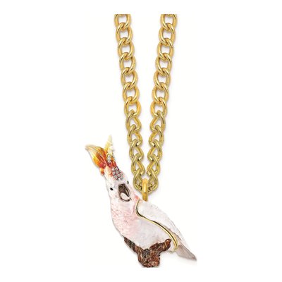 Carmen Cockatoo Trinket Box with 18" Necklace – view 4