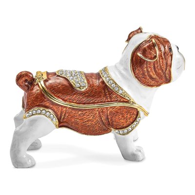 Bulldog Trinket Box with 18" Necklace – view 6