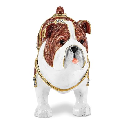 Bulldog Trinket Box with 18" Necklace – view 7