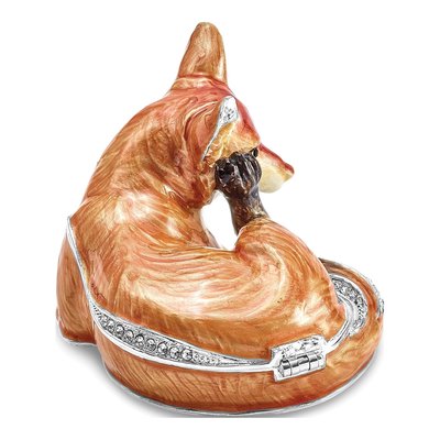 Red Fox Trinket Box with 18" Necklace – view 5