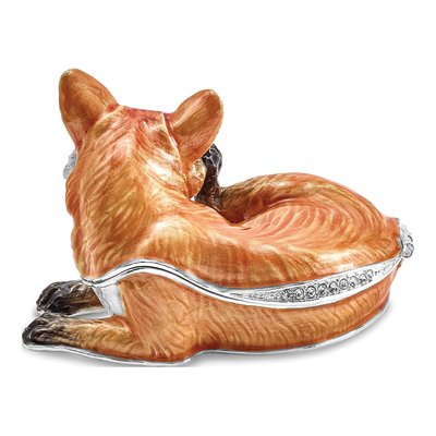 Red Fox Trinket Box with 18" Necklace – view 6