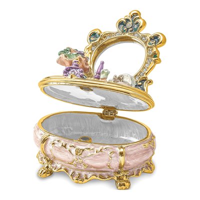 Vanity Trinket Box with 18" Necklace – view 2