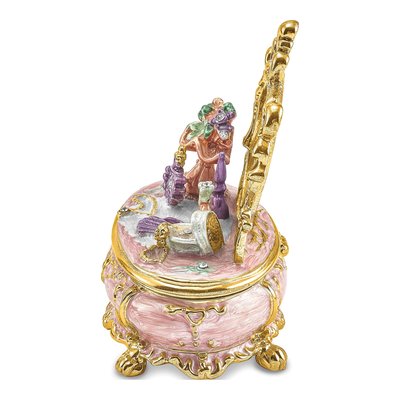 Vanity Trinket Box with 18" Necklace – view 3