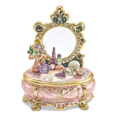 Vanity Trinket Box with 18" Necklace – view 7