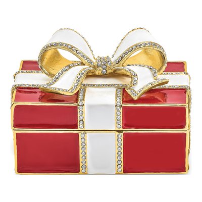 Pewter Enameled DESIRE Trinket Gift Box – view 7