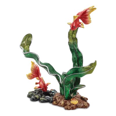 Bejeweled Crystal Fish & Reef Bottle Holder – view 3
